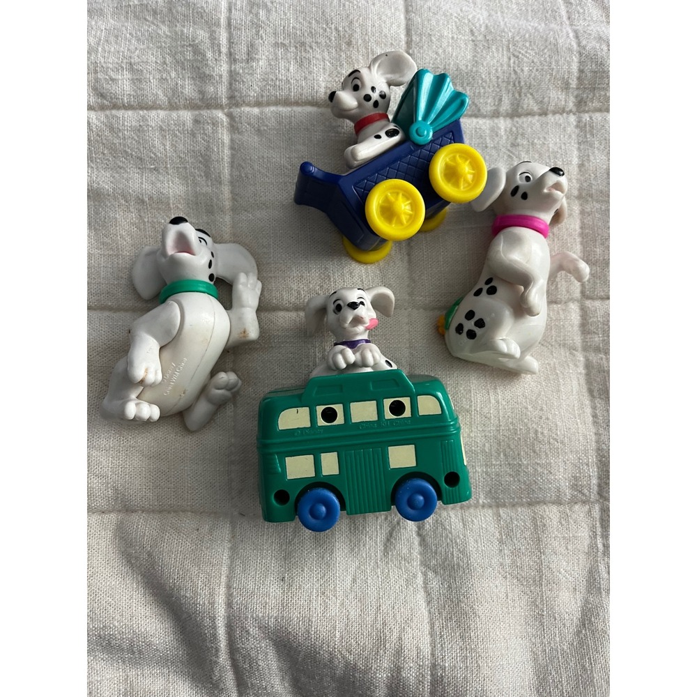 Disney 101 Dalmatians McDonald's Toys‎ Pongo Perdita Puppies Set Lot